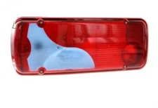 1x Left Rear Tail Bulb Lights Lamp for MAN TGX TGA TGS Truck Lorry Blue Lens AMP