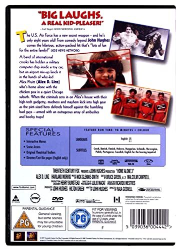 NA Home Alone New DVD R600z UK