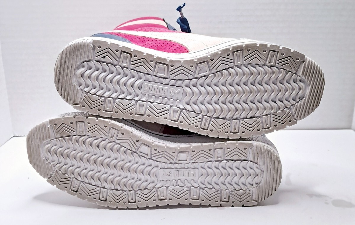 Puma Sky Wedge Dark Denim-Birch High Top Sneakers 355427 01 Puma Sky Wedge Dark Denim-Birch High Top Sneakers 355427 01