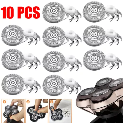10 Replacement Blades For Pitbull Skull Shaver Platinum Gold Silver Butterfly - Bild 1 von 18