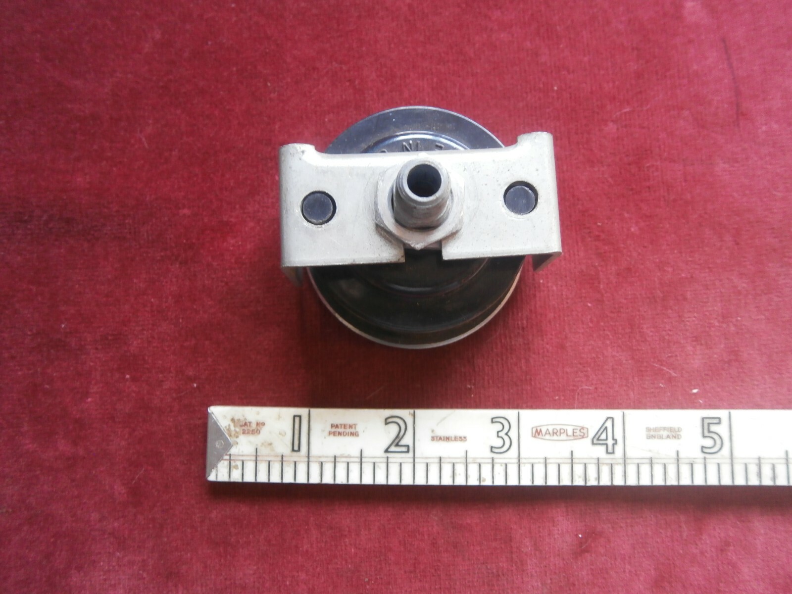 Vintage fuel pressure gauge eBay