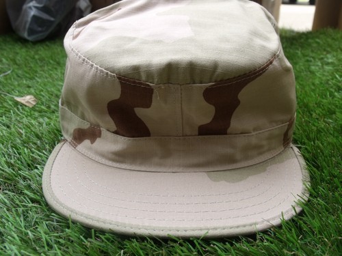 TRU SPEC 3 Color Desert Army Patrol Hot Weather Military GI Hat Cap - Picture 7 of 10