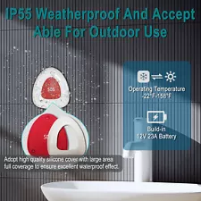 SOS Alert System Portable Alarm for Nurse Call Seniors Patients Emergency Home