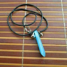 SALE Naruto Tsunade Blue Charms Necklace Pendant Halskette Anime Cosplay Carniva