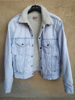Jacke Jacket Levi's USA 80er Vintage Sherpa