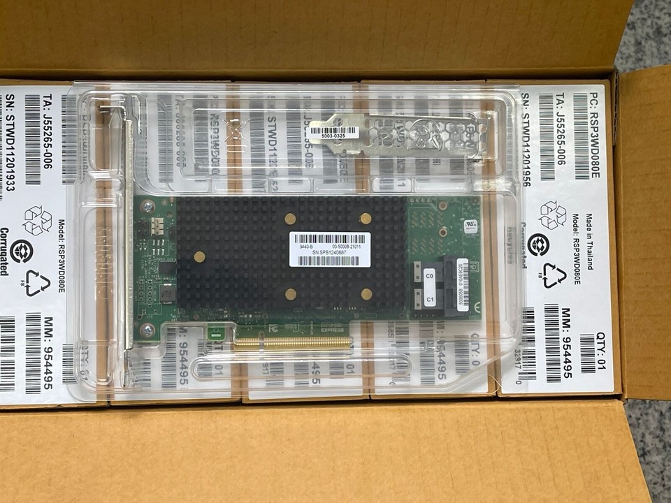 Intel RSP3WD080E RAID Controller Adapter Support 2Nvme or 8SATA/SAS ...