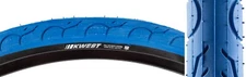 Kenda Kwest 26 x 1.5 City Commuter Bike Tires 100 PSI Blue Set of 2 New