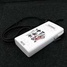 CUESOUL ANTIE Hard Dart Case Holds 6 Darts with Peking Opera Mask Design-White