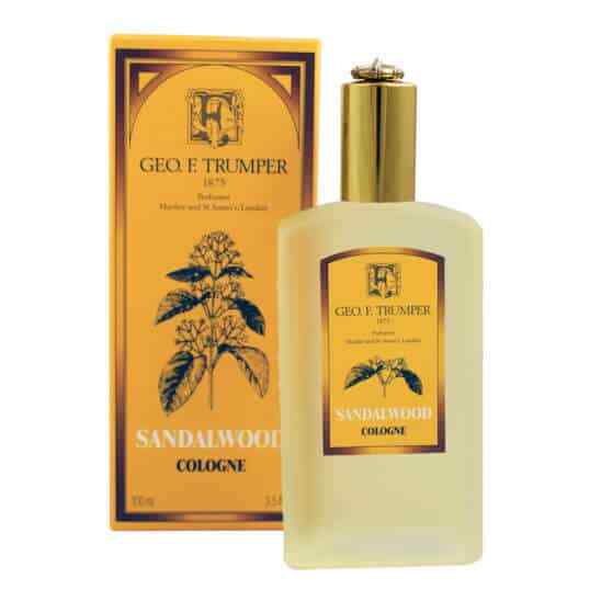 Geo F Trumper Sandalwood Spray Eau de Cologne 100ml Masculine Amber & Patchouli