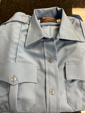 Southeastern Corporation Code 9 Light Blue Long Sleeve Women Size 36