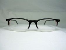 M. Roussilhe eyeglasses half rim square oval CIA Analyst men women NOS vintage