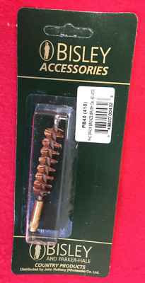 ORIGINAL. BISLEY PHOSPHOR BRONZE FASSREINIGUNGSBÜRSTE 410g 10mm .40 KALIBER.