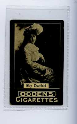 (Jj2765) OGDENS TABS TYPE, MAY CRANFIELD, c1899-1901,