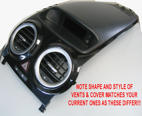 2006 VAUXHALL CORSA D CD30 MP3 AUX RADIO STEREO PIANO BLACK VENTS HEATER PANEL - Picture 5 of 19