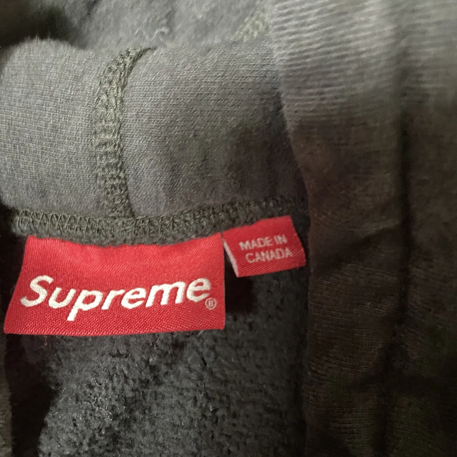 Felpa con cappuccio Supreme Cone nera M F W19 media