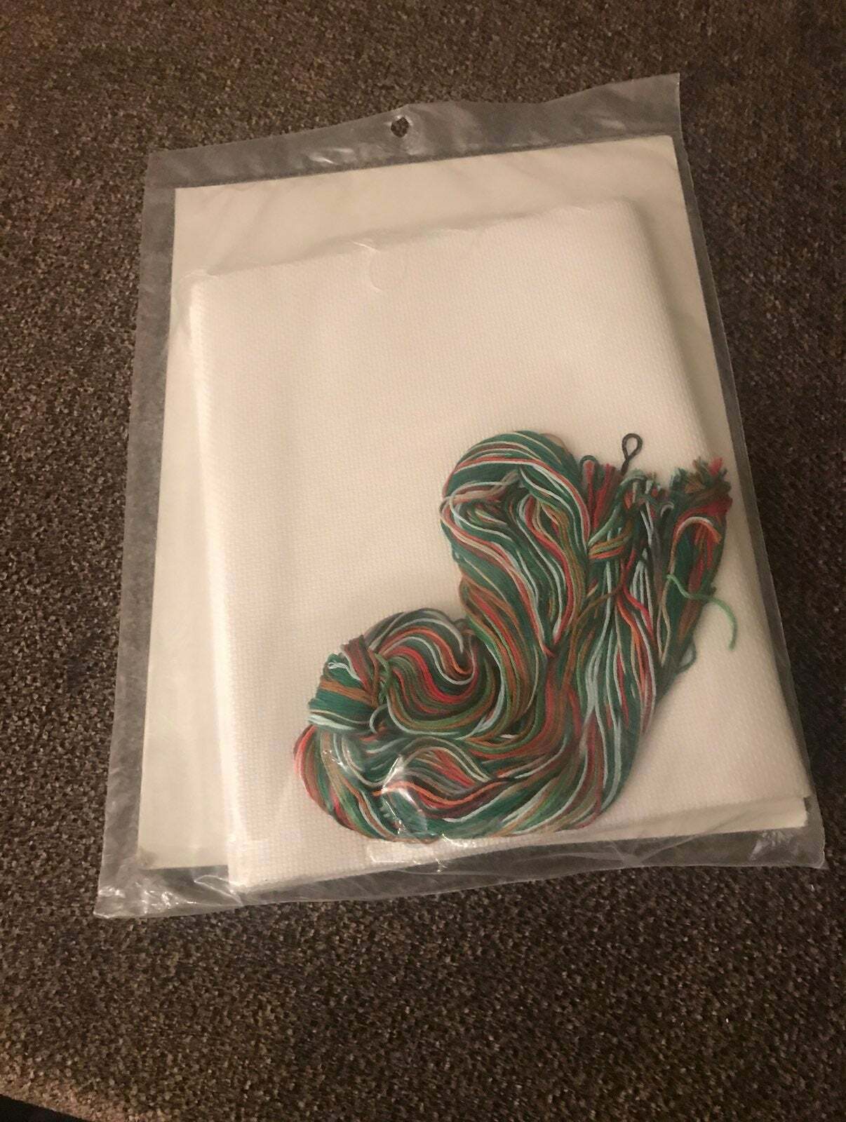 NWT Cardinal cross stitch placemats kit with floss eBay