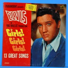 ELVIS PRESLEY GIRLS! GIRLS! GIRLS! LP 1962 MONO GREAT CONDITION! VG+/VG+!!A