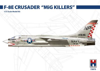 Hobby 2000 72073 F-8E Crusader ''MiG Killers'' 1/72 (Academy+Cartograf)