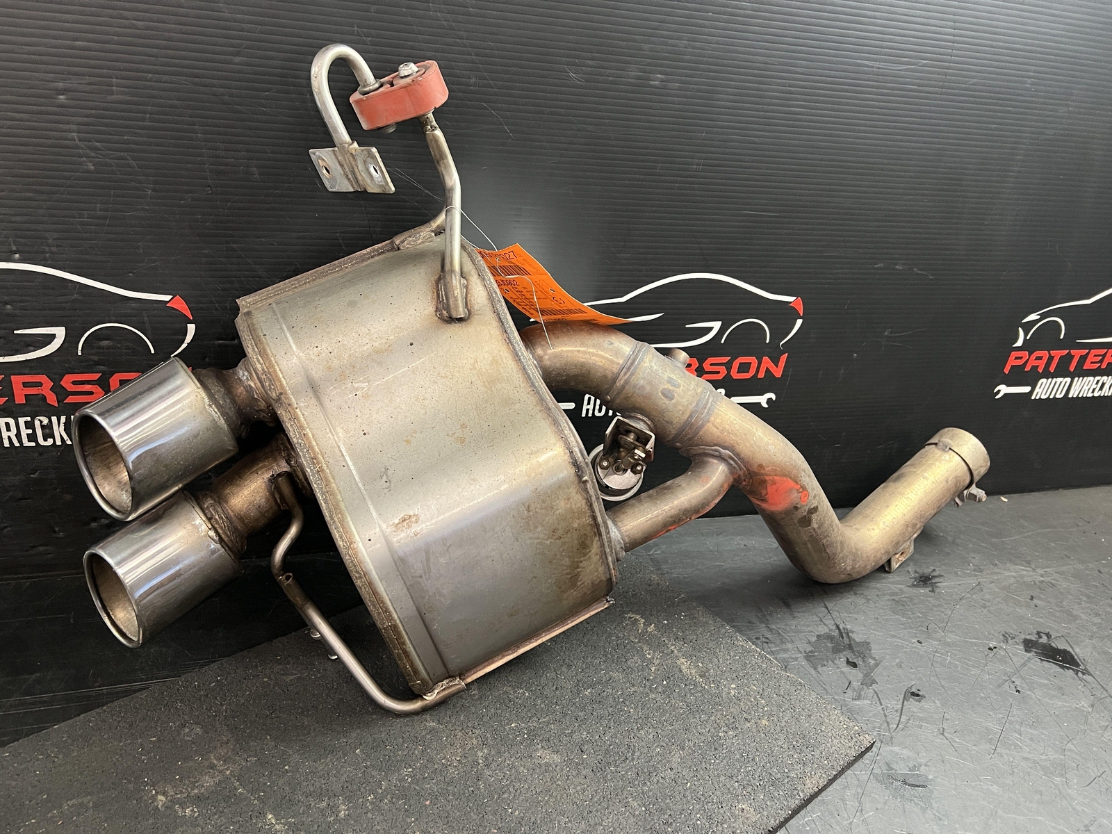 09-19 MASERATI GRANTURISMO 4.7 SET OF LEFT & RIGHT EXHAUST MUFFLERS W/TIPS