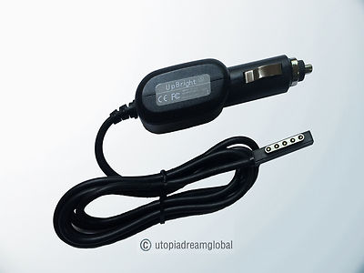 Car DC Adapter For Onite Microsoft Surface RT Tablet 10.6'' Windows 8 Pro PC