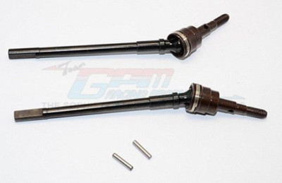 GPM Racing Axial SCX10 II Steel Front CVD Set SSCX2274C-BK