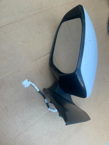 2019 NISSAN SENTRA S 1.8L POWER DOOR MIRROR DRIVER SIDE WIHTE OEM