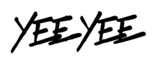 Yee Yee Decal Sticker - Multiple Sizes Colors - Outdoors Hunting Mudding Fish Yee Yee Decal Sticker - Multiple Sizes Colors - Outdoors Hunting Mudding Fish