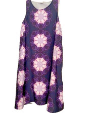 RED Bubble Custom Dress Adult XL Purple Polyester Blend Please READ