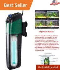 5-Watt Aquarium Filter with Internal UV Pump - Crystal Clear Water Solution