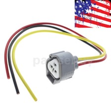 For Nissan Mazda Subaru Headlight Fog Light Turn Signal Connector Pigtail  3 Pin