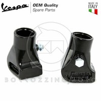 Paar Schuhe MontagestäNder Schwarz Piaggio Vespa Px 150 Und Arcobaleno VLX1T 81