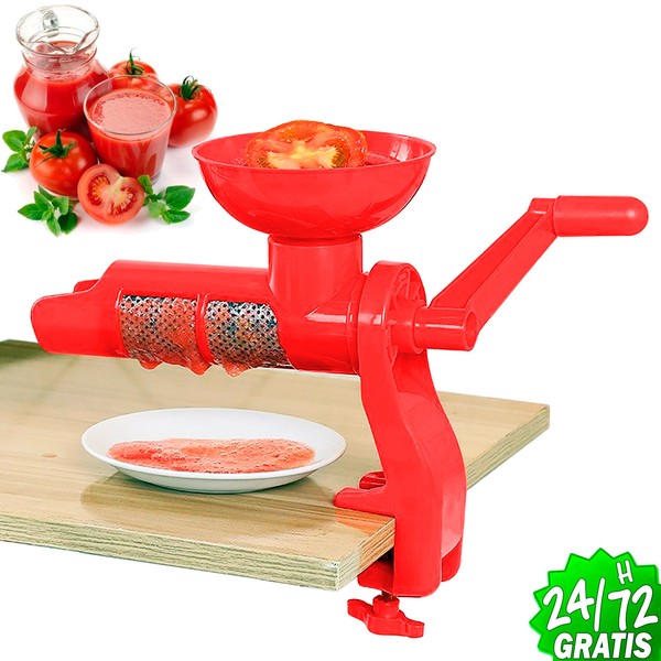 EXTRACTOR DE TOMATE LICUADORA EXPRIMIDOR COLADORA ZUMOS JUGOS MANUAL BOLOÑESA