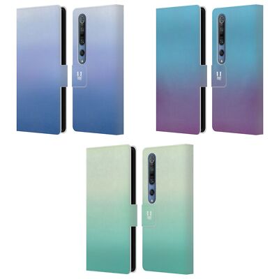 HEAD CASE DESIGNS OMBRE LEATHER BOOK WALLET CASE COVER FOR XIAOMI PHONES