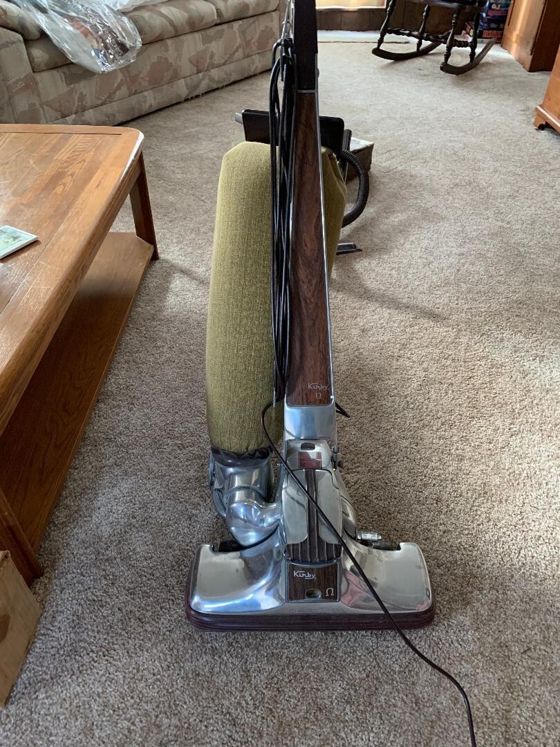 1974 Vintage Kirby Classic Omega Vacuum Cleaner w/ Attachments & many