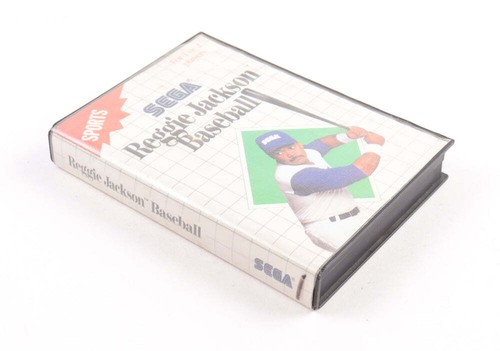 Reggie Jackson Signed (PSA) "Reggie Jackson Baseball" Sega Master System Video G - Picture 5 of 5