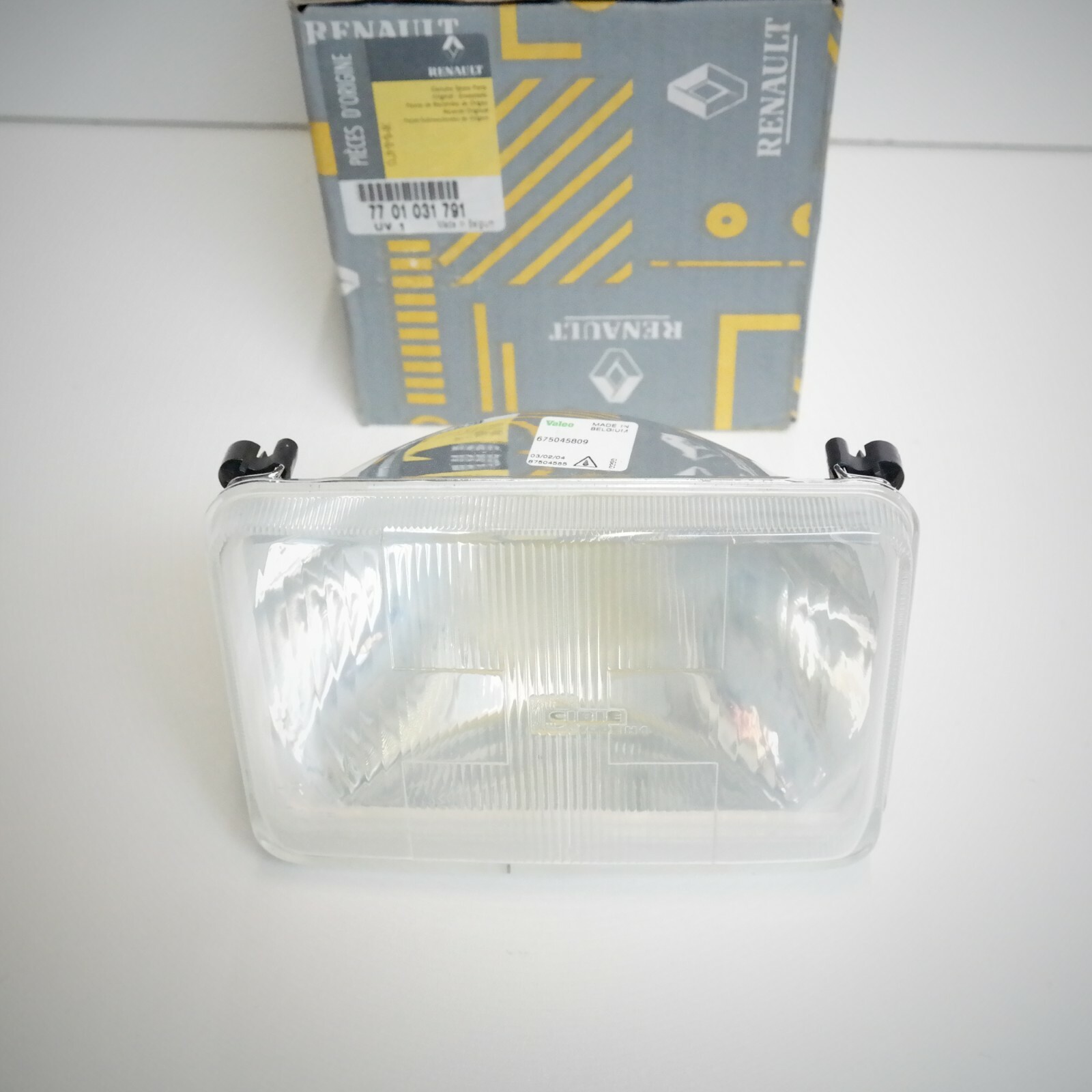 Phare jauni Renault 9 11 turbo phase 1 optique projecteur neuf origine 7701031791