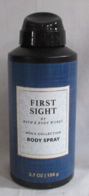 Bath & Body Works Men's Collection Body Spray 3.7 oz FIRST SIGHT FOR MEN new