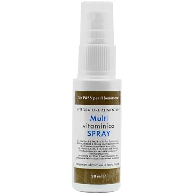 CELLFOOD Spray Multi-Vitaminico 30 ml: Integratore Completo Assorbimento Rapido