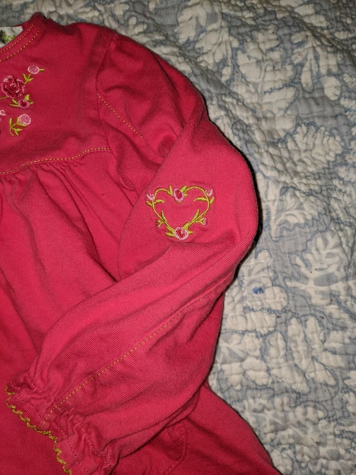 Le Top niñas talla Vestido tejido diseño rosa 4t. Lindo, de gran calidad Foto 2 de 4