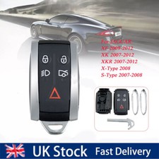 Smart Car Key Shell  Case for Jaguar XF XKR XK XFR XK8 Remote Fob Cover 5 Button