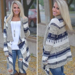 waterfall sweater coat