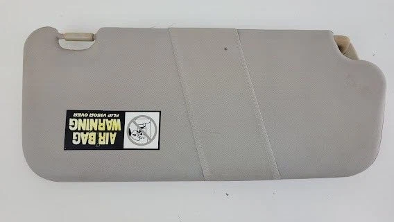 Land Rover Discovery LH 2000-2004 parasol lado del conductor con espejo beige OEM Foto 4 de 4