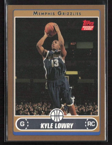 2006 Topps #226 Kyle Lowry Gold RC /500