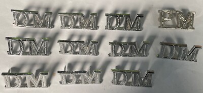 Orange Orden / RBP Schärpe oder Halsband silberfarbene DM & PM Embleme