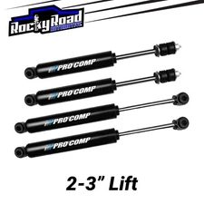 Pro Comp 2-3” LIFT Shocks (Set of 4) for 99-10 Silverado Sierra 2500 3500 HD