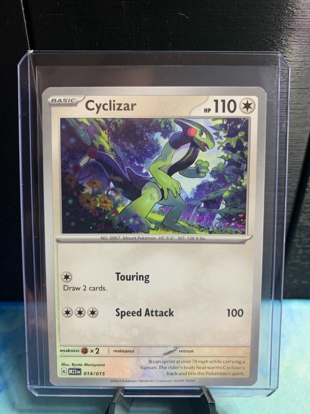 2023 McDonald's Happy Meal Pokemon - Cyclizar 014/015