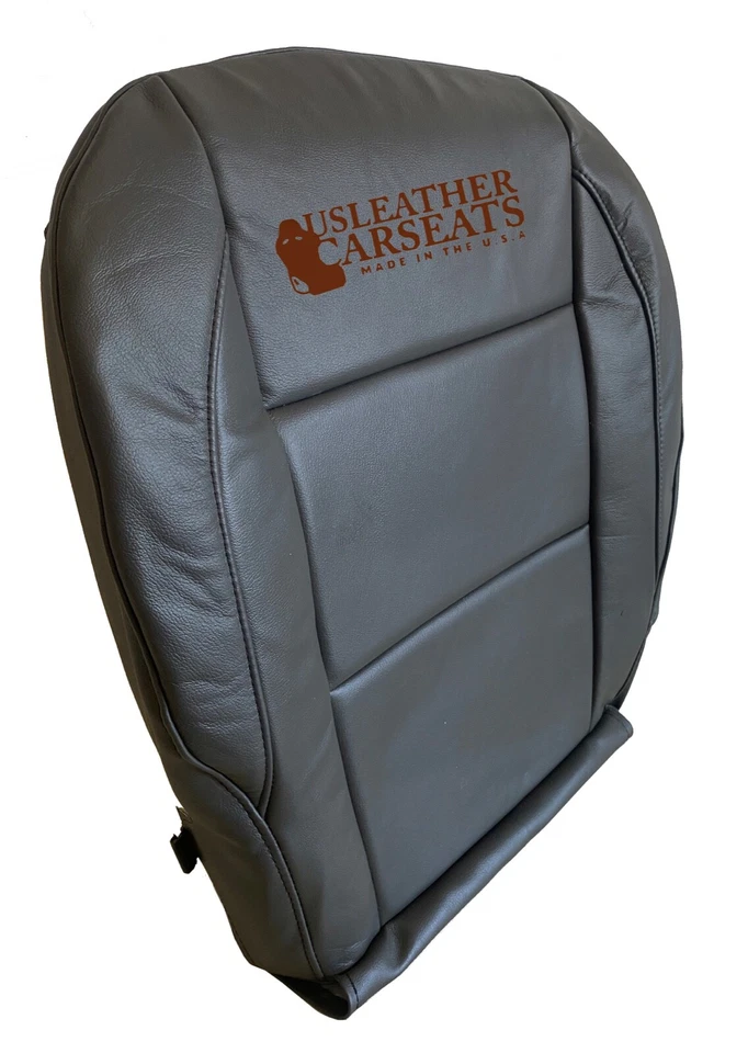 08 2009 2010 Cubierta de cuero de repuesto inferior del conductor para Nissan Titan gris oscuro Foto 2 de 4