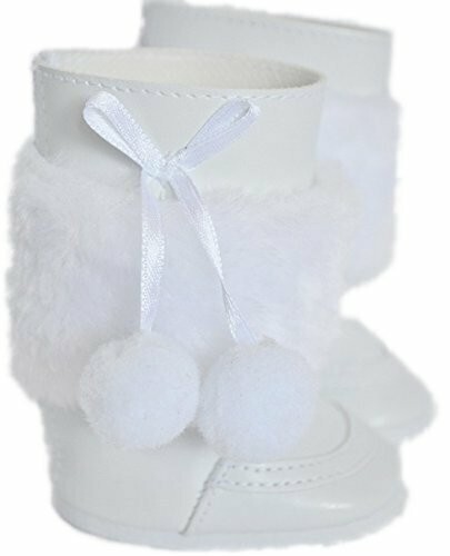 Doll Clothes 18" Dress Coat Red White Hat Boots White Fits American Girl Dolls