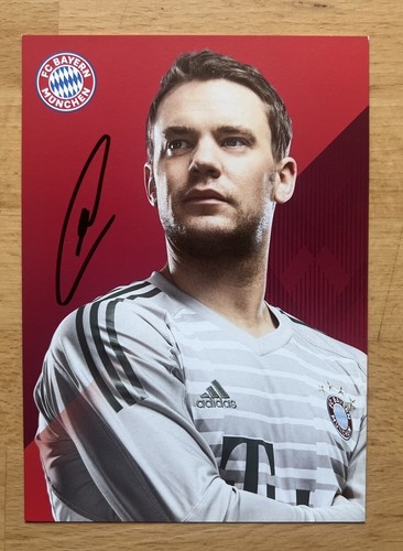 Carte Autographiée Claudio Pizarro - Bayern Munich 2014/15 Signée Originale