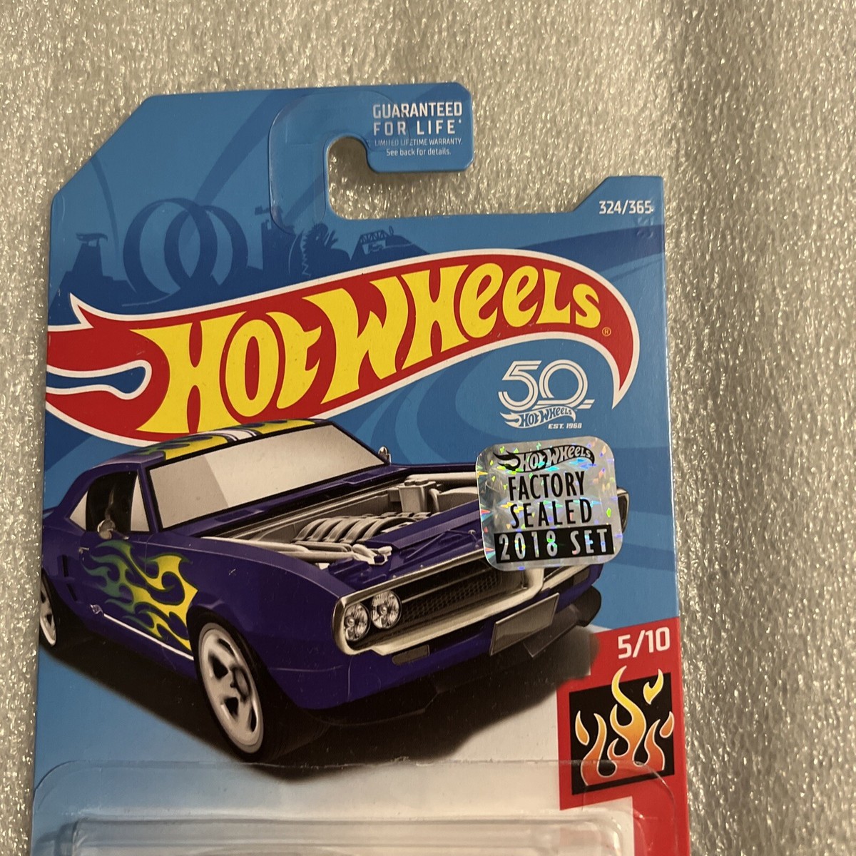 Hot Wheels CUSTOM '67 PONTIAC FIREBIRD (Blue) HW Flames #5/10 #324